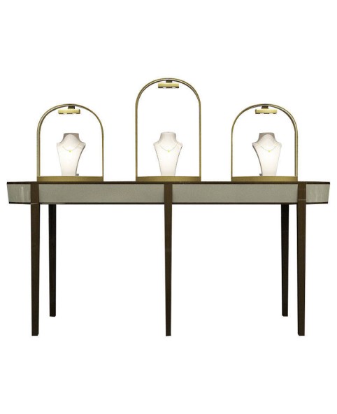 Moderne Luxus-Tischplatte mit Dome-Schmuckvitrine zum Verkauf